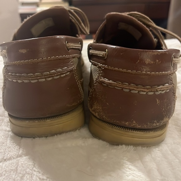 Vintage Rockport Captain Boat Shoe, approximately size 10.5 (no tag), Brown - Picture 4 of 9